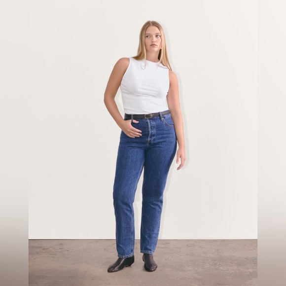 New Everlane The Luxe Rib Funnel Neck Tank Size XXS - Picture 5 of 12